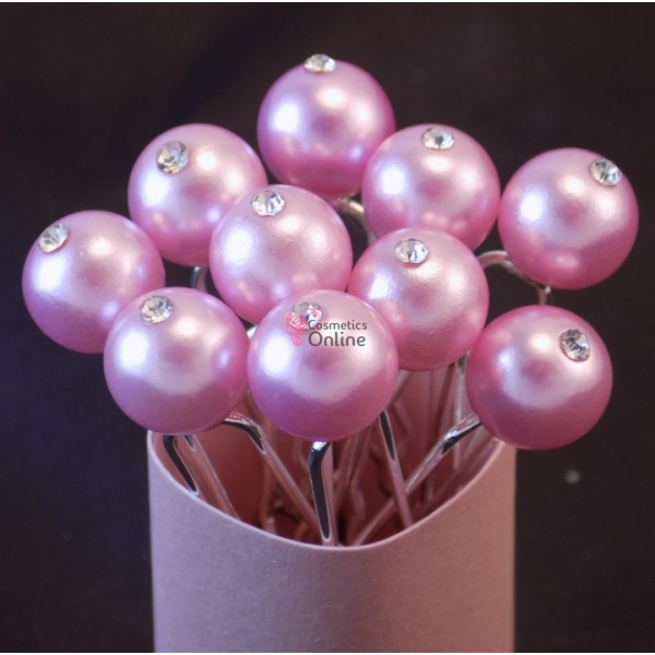 Ac metalic pentru par AC083 Argintiu cu perla mare Purple